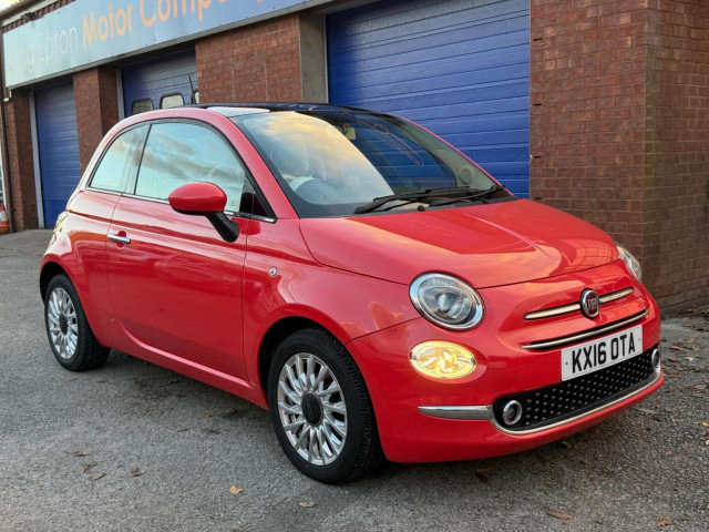 FIAT 500 1.2 Lounge Euro 6 (s/s) 3dr (2016/16)