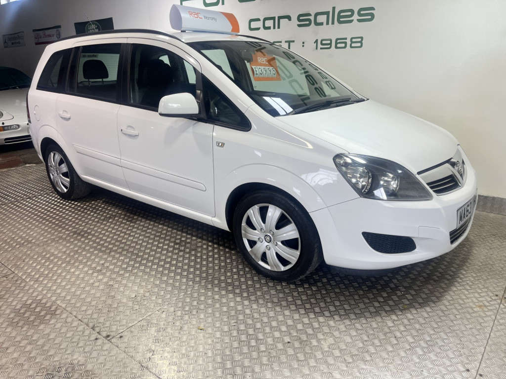 View VAUXHALL ZAFIRA 1.6 16V Exclusiv