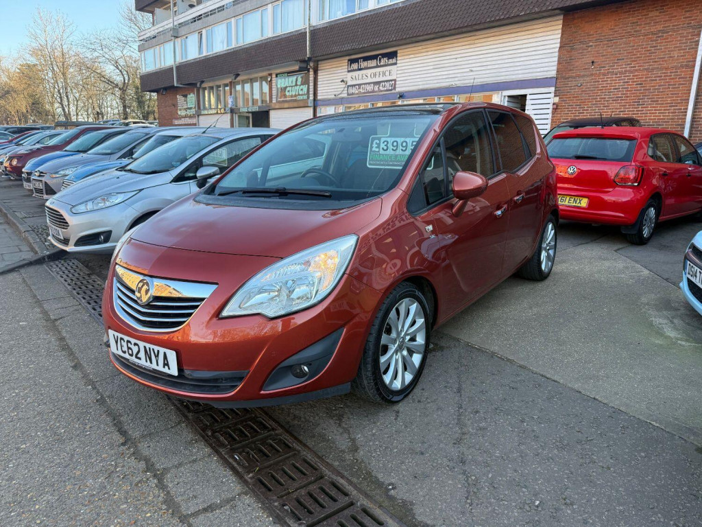 View VAUXHALL MERIVA 1.4 T 16V SE