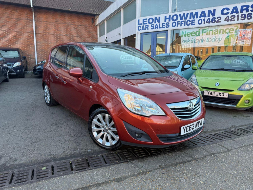 View VAUXHALL MERIVA 1.4 T 16V SE