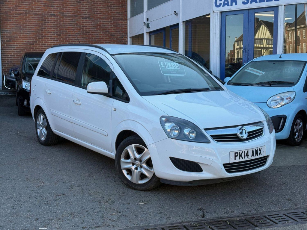 View VAUXHALL ZAFIRA 1.8 16V Exclusiv
