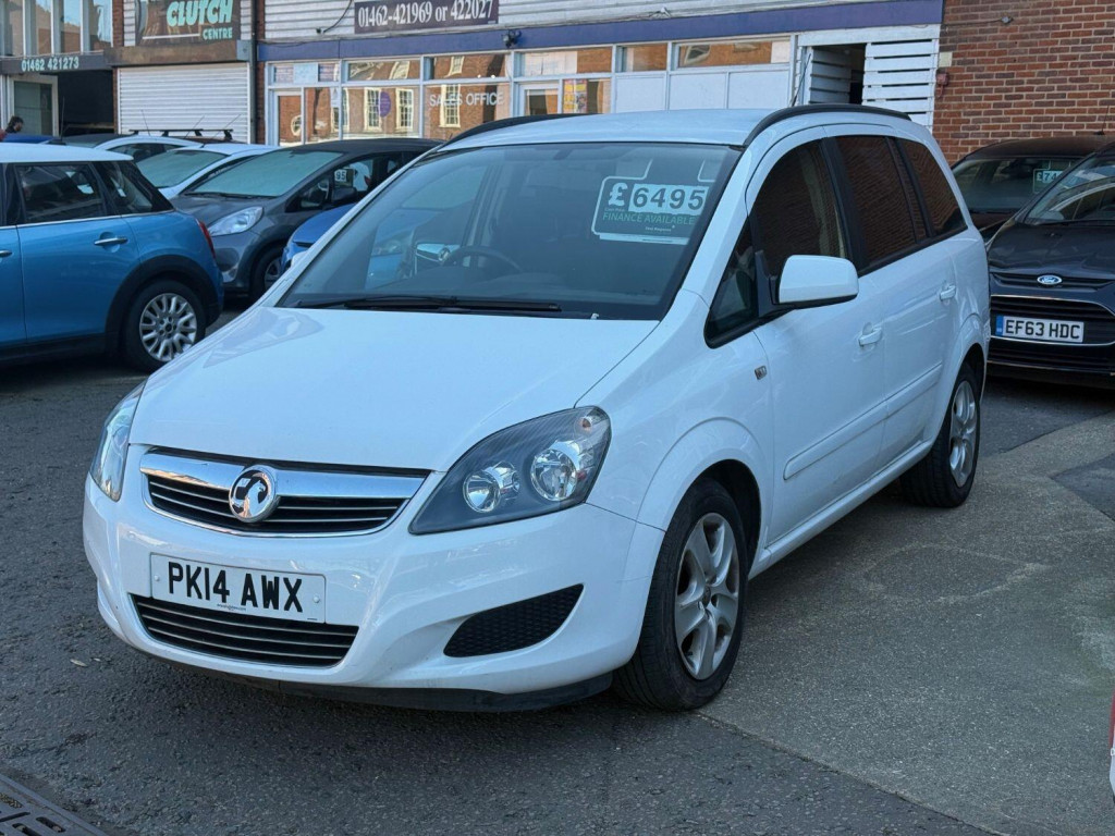 View VAUXHALL ZAFIRA 1.8 16V Exclusiv