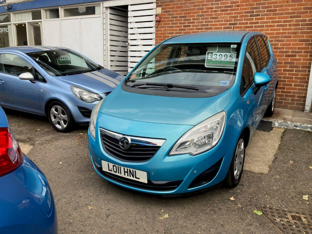View VAUXHALL MERIVA 1.4 T 16V Exclusiv