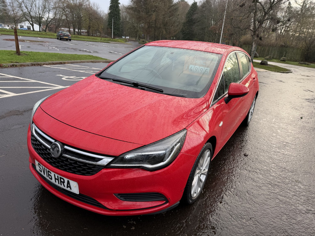 View VAUXHALL ASTRA 1.4 i Turbo Energy