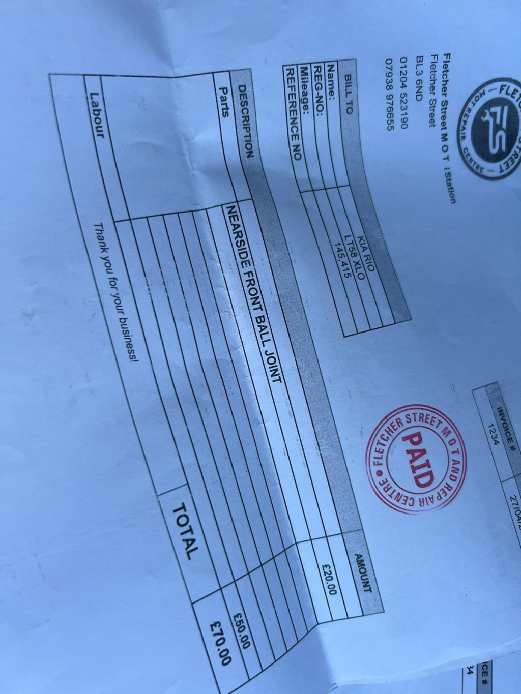KIA RIO