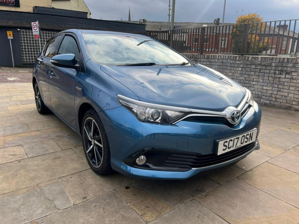 View TOYOTA AURIS 1.8 VVT-h Design CVT Euro 6 (s/s) 5dr (Safety Sense)