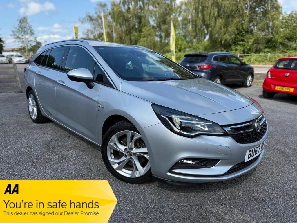 VAUXHALL ASTRA 1.6i Turbo SRi Nav Sports Tourer Euro 6 (s/s) 5dr
