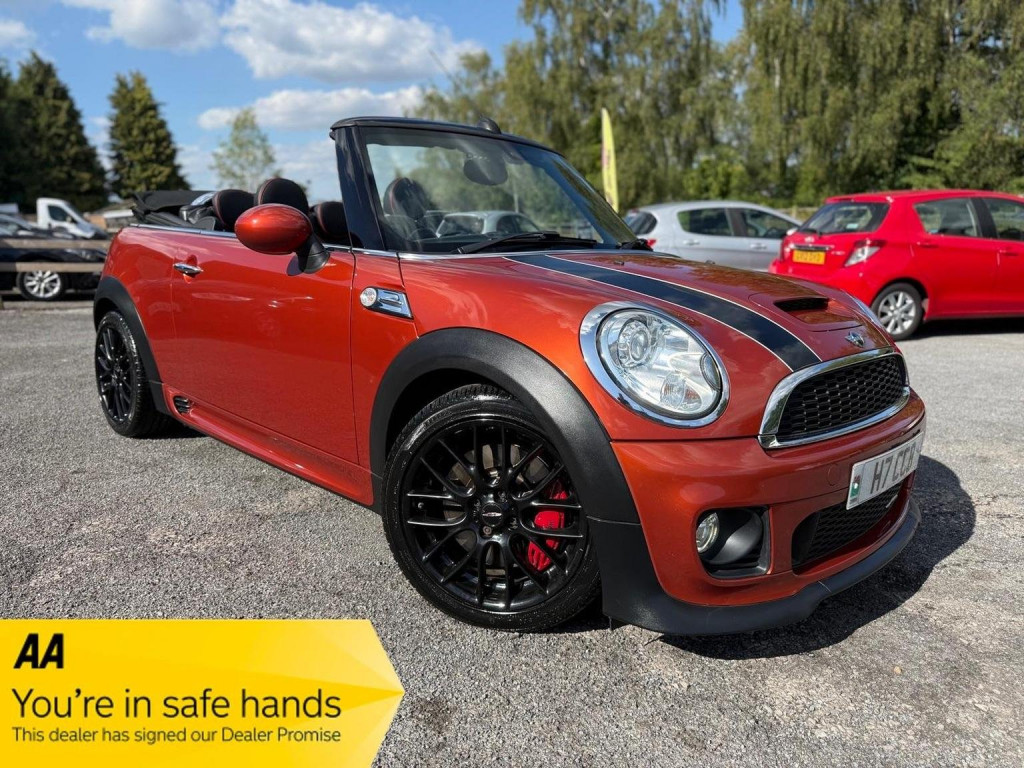 MINI CONVERTIBLE 1.6 John Cooper Works Auto Euro 5 2dr