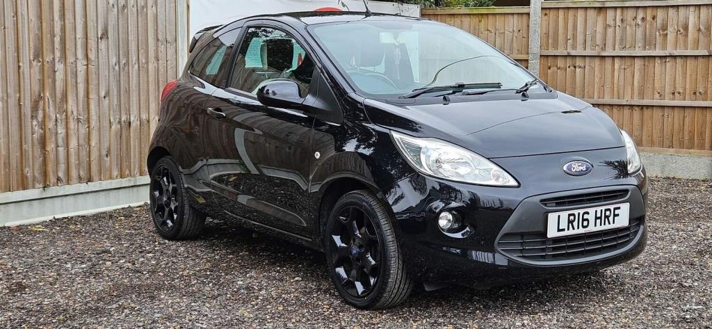 View FORD KA 1.2 Zetec Black Edition Euro 6 (s/s) 3dr