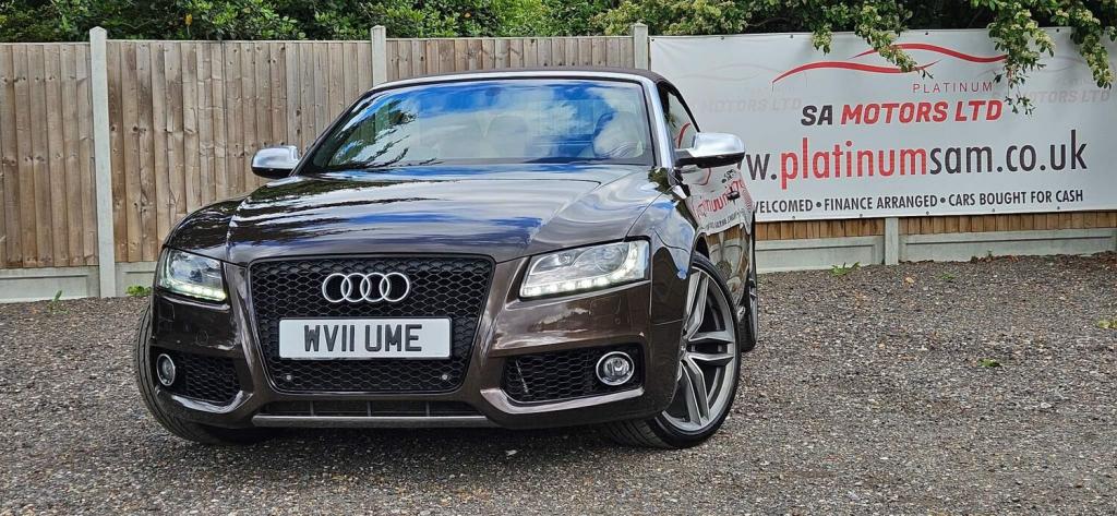 View AUDI S5 3.0 TFSI V6 Cabriolet S Tronic quattro Euro 5 2dr