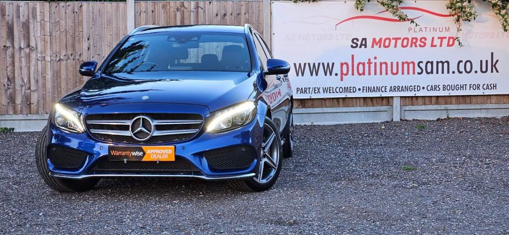 View MERCEDES-BENZ C CLASS 2.0 C200 AMG Line Euro 6 (s/s) 5dr