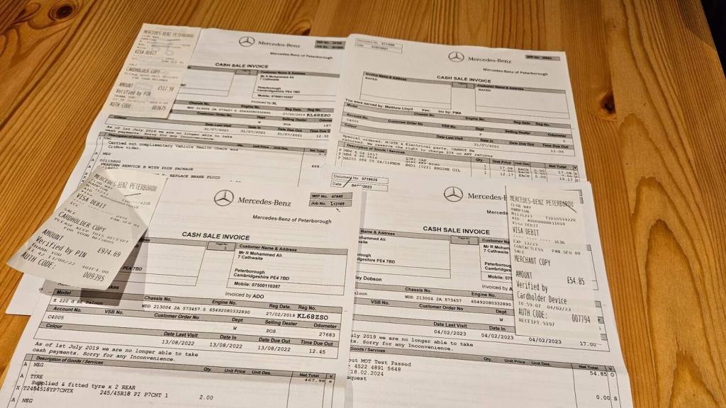 MERCEDES-BENZ E CLASS