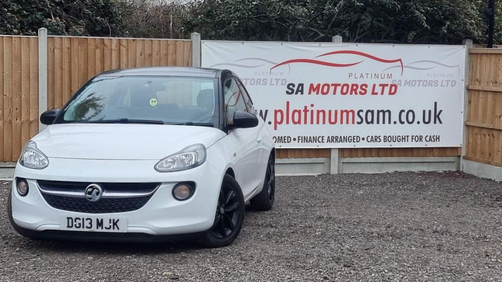 View VAUXHALL ADAM 1.2 16v JAM Euro 5 3dr