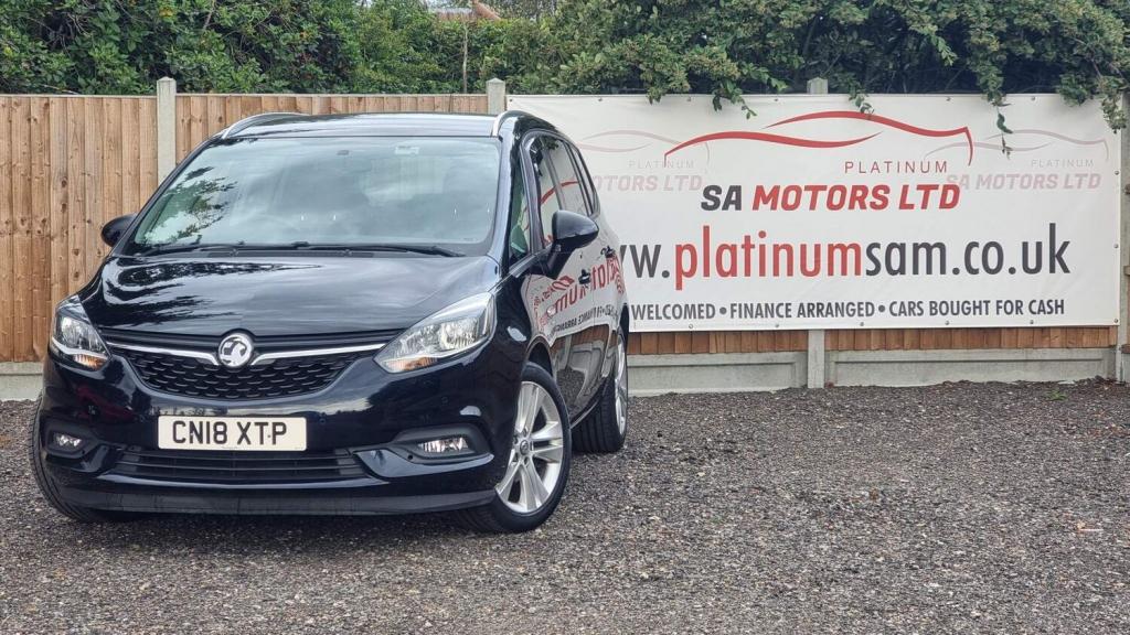 View VAUXHALL ZAFIRA TOURER 1.4i Turbo SRi Nav Euro 6 5dr