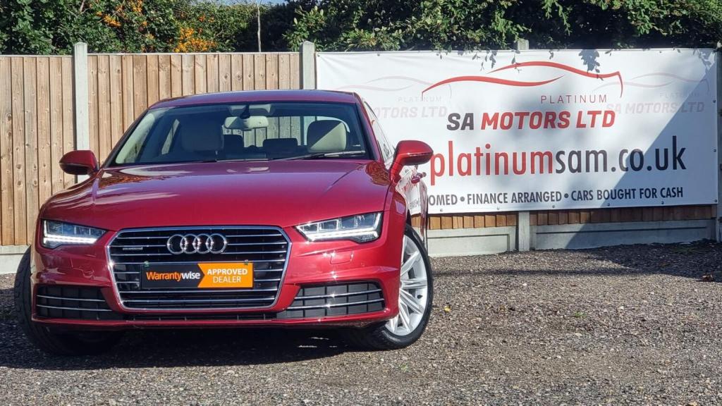View AUDI A7 3.0 TDI V6 SE Executive Sportback S Tronic quattro Euro 6 (s/s) 5dr