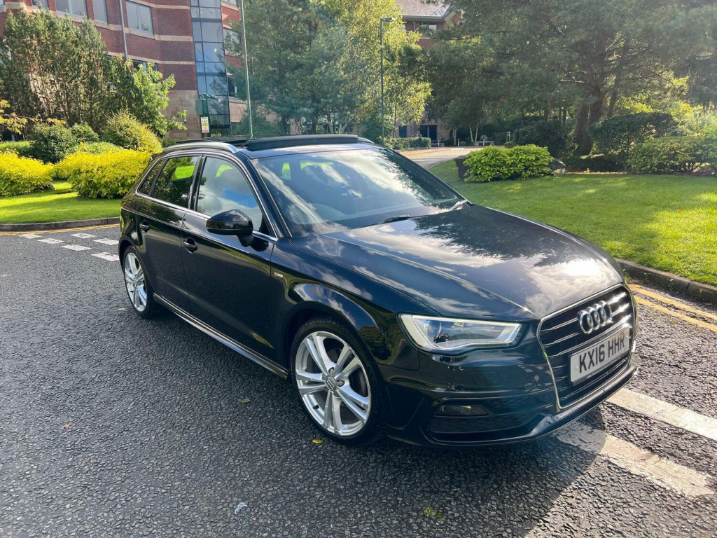 View AUDI A3 2.0 TDI S line Sportback S Tronic Euro 6 ss 5dr Nav