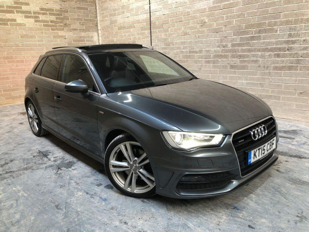 View AUDI A3 2.0 TDI S line Sportback S Tronic quattro Euro 6 ss 5dr
