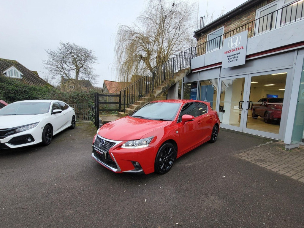 View LEXUS CT 1.8 200h F Sport CVT Euro 6 (s/s) 5dr