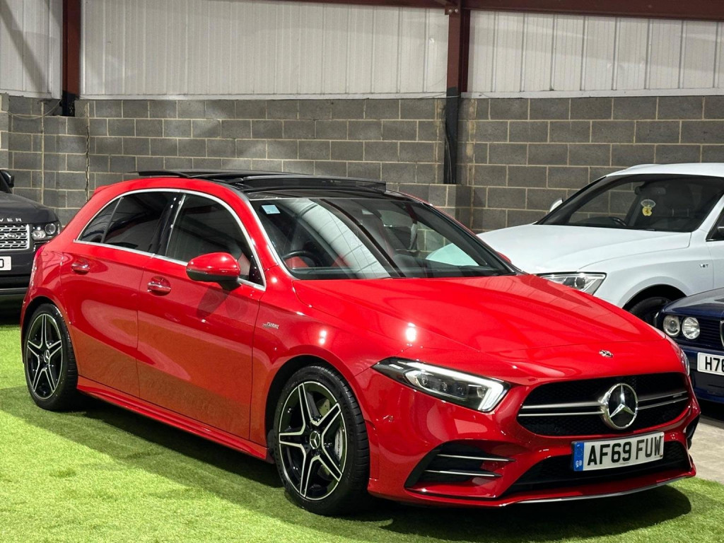 View MERCEDES-BENZ A CLASS 2.0 A35 AMG (Premium Plus) SpdS DCT 4MATIC Euro 6 (s/s) 5dr