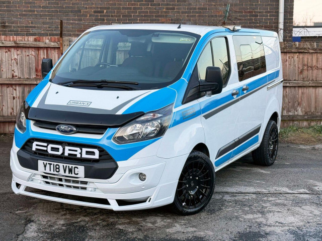FORD TRANSIT CUSTOM 2.0 TDCi  SPORTLINE, 6 SEATER, CREWCAB
