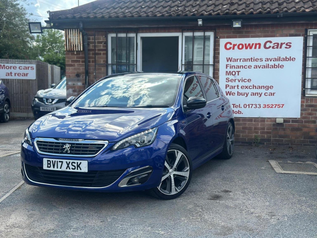 View PEUGEOT 308 1.2 PureTech GT Line Euro 6 (s/s) 5dr