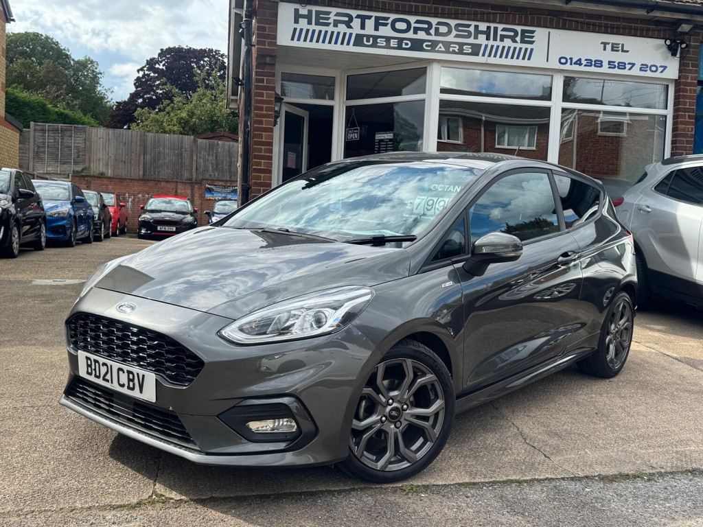 View FORD FIESTA 1.0 Fiesta ST-Line Edition 3 Door 1.0L EcoBoost Hybrid 125PS FWD 6 Speed Manual