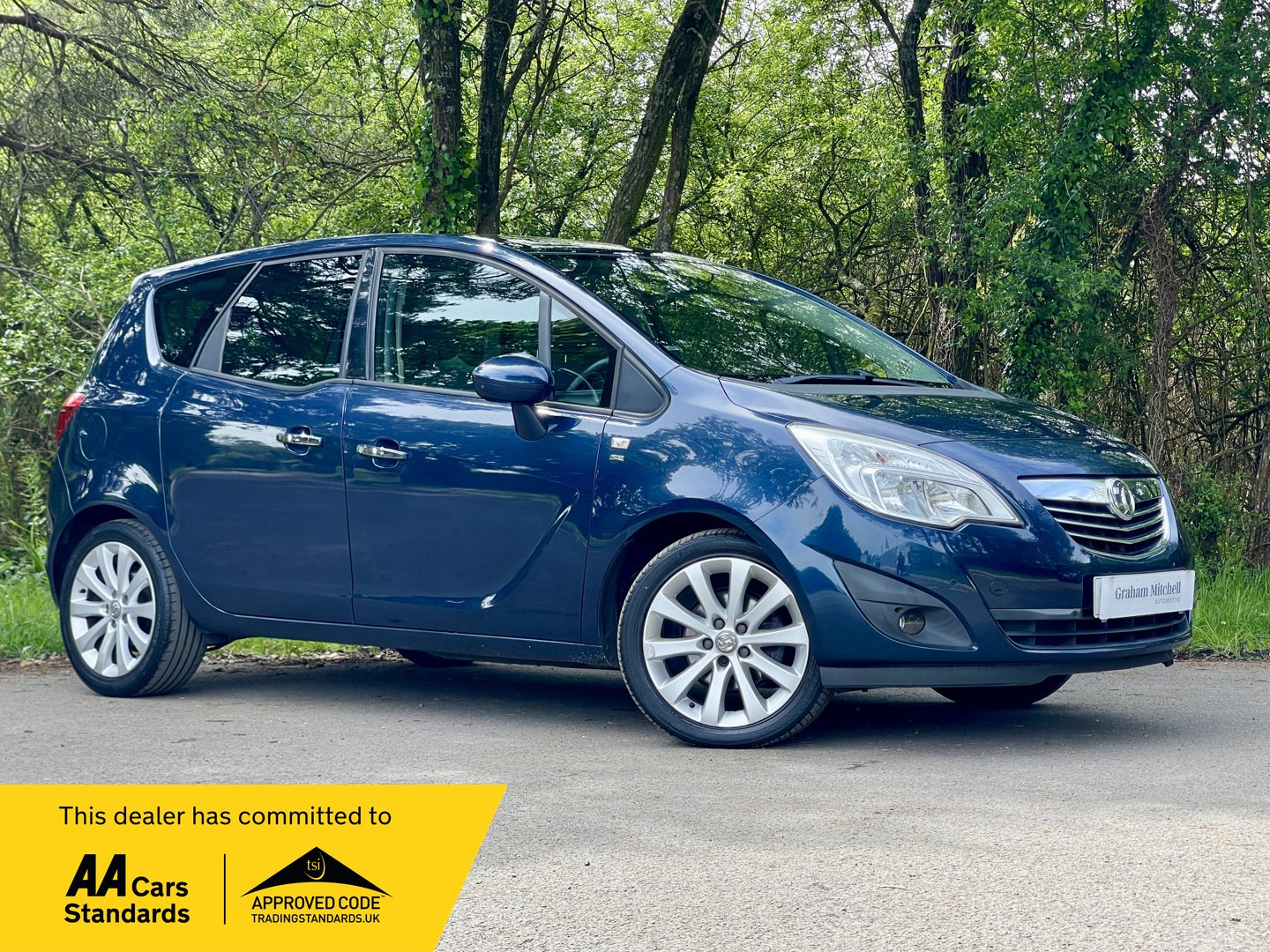 SOLD - Used VAUXHALL MERIVA 2012 Blue in Christchurch, Dorset