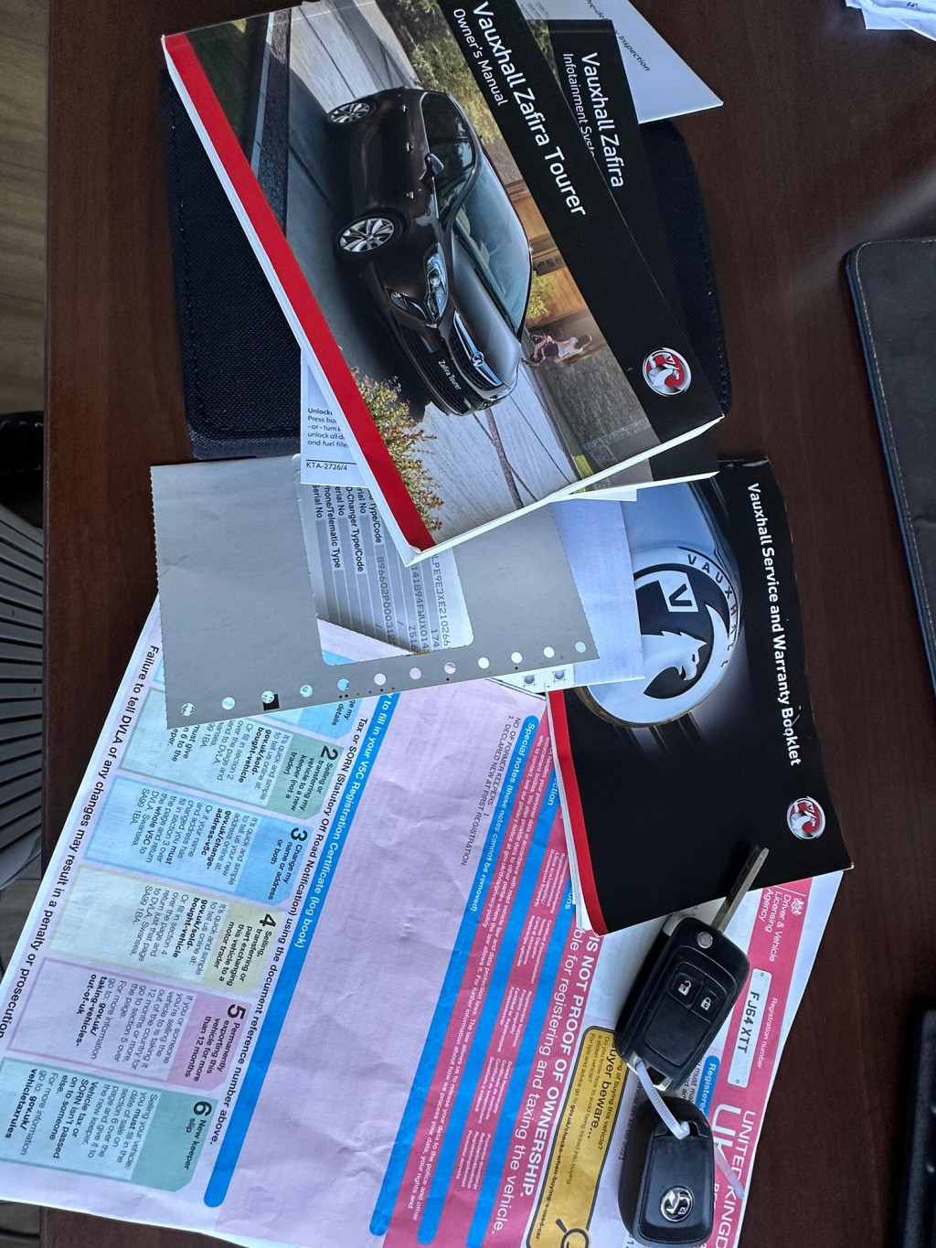 VAUXHALL ZAFIRA TOURER