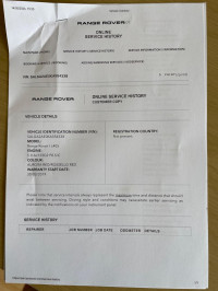 LAND ROVER RANGE ROVER