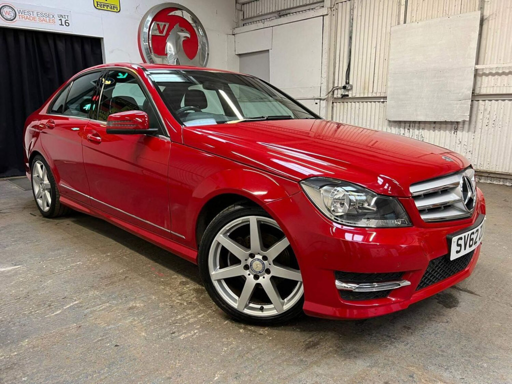 View MERCEDES-BENZ C CLASS 1.6 C180 BlueEfficiency AMG Sport G-Tronic+ Euro 5 (s/s) 4dr