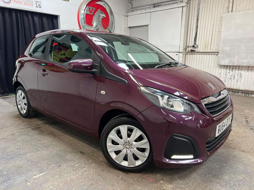 View PEUGEOT 108 1.0 VTi Active Euro 5 3dr Euro 5