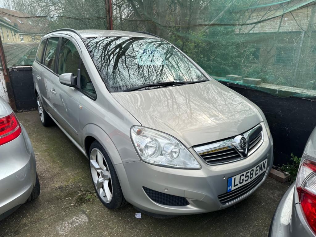 View VAUXHALL ZAFIRA EXCLUSIV