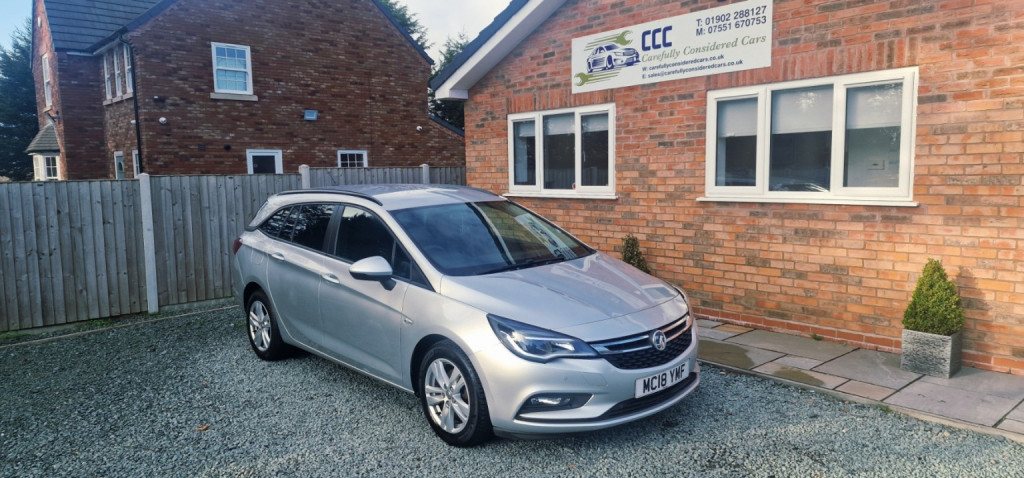 VAUXHALL ASTRA 1.6 CDTi ecoFLEX Design