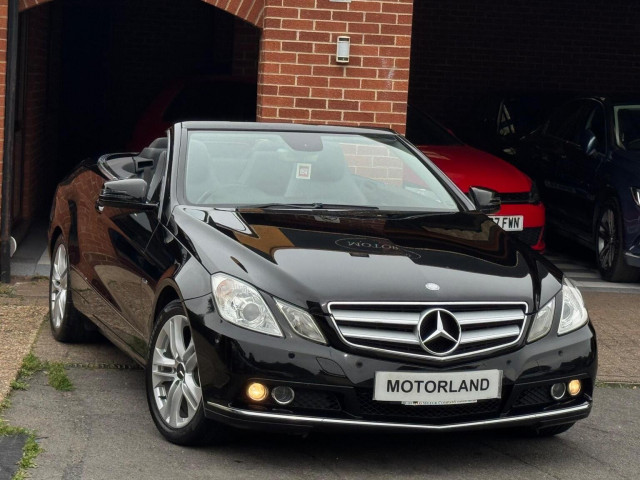 MERCEDES-BENZ E CLASS 2.1 E220 CDI BlueEfficiency SE Cabriolet Euro 5 2dr (2010/60)