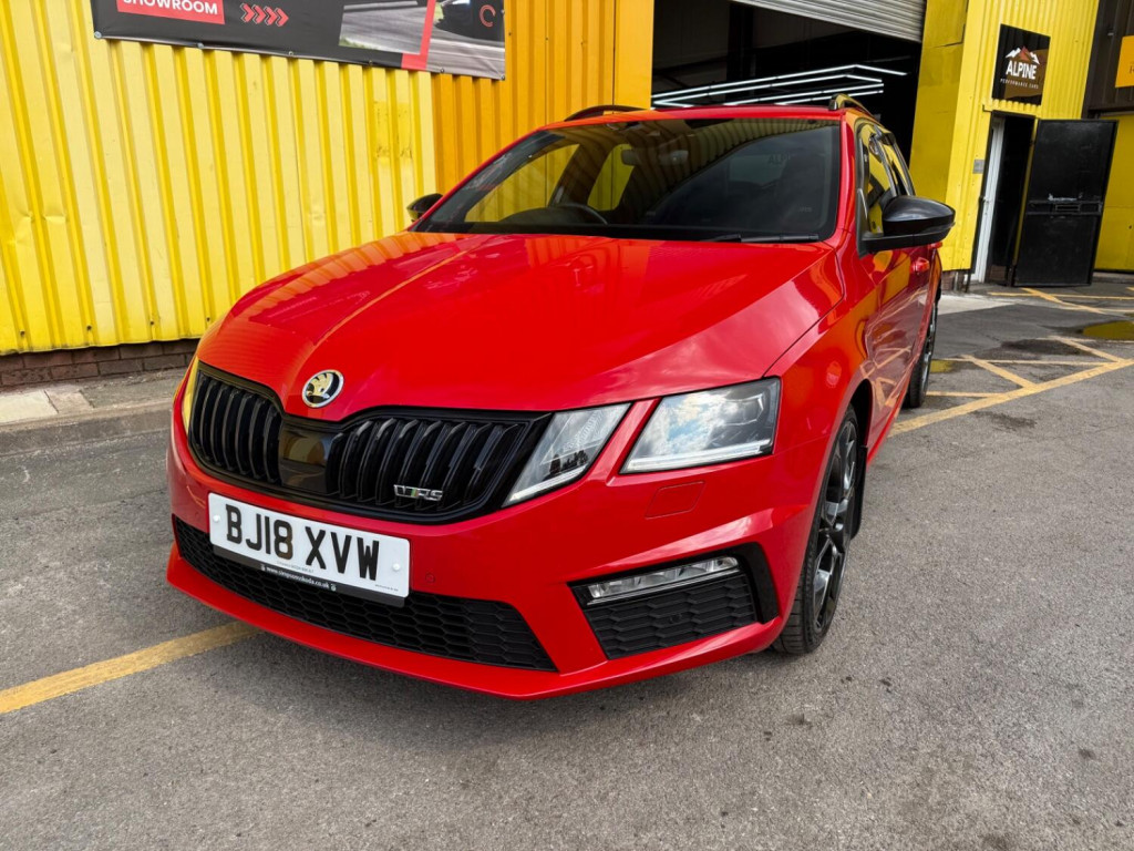 View SKODA OCTAVIA 2.0 TSI vRS