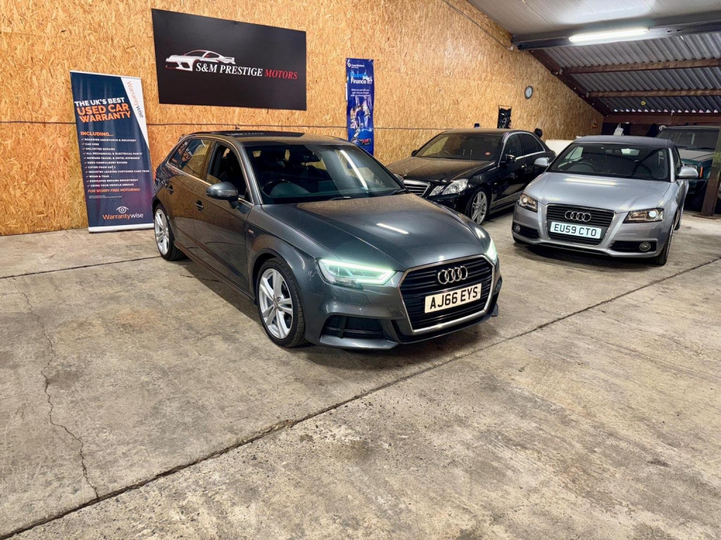 AUDI A3 1.4 TFSI CoD S line Sportback S Tronic Euro 6 (s/s) 5dr