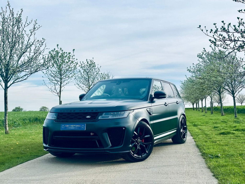 View LAND ROVER RANGE ROVER SPORT 5.0 P575 V8 SVR Auto 4WD Euro 6 (s/s) 5dr