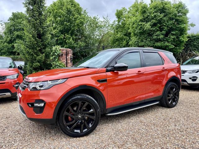 LAND ROVER DISCOVERY SPORT 2.2 SD4 HSE BLACK - PHOENIX ORANGE