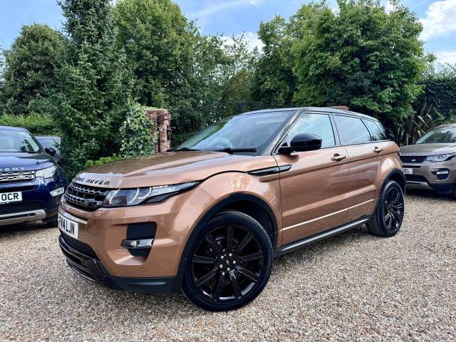 LAND ROVER RANGE ROVER EVOQUE 2.2 SD4 Dynamic - FACTORY BLK PK - PAN ROOF