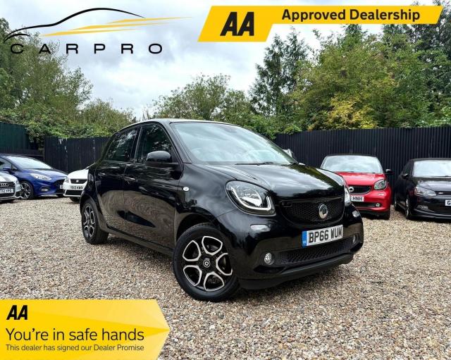 SMART FORFOUR 1.0 Prime (Premium Plus) Twinamic Euro 6 (s/s) 5dr