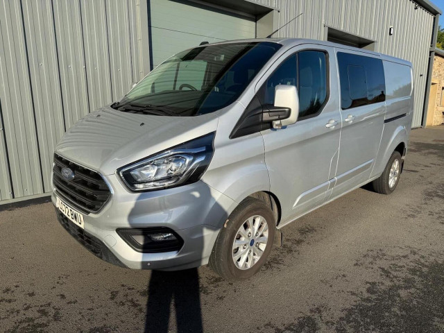 FORD TRANSIT CUSTOM 2.0 320 EcoBlue Limited Crew Van L2 H1 Euro 6 (s/s) 5dr